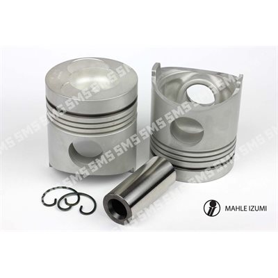 PISTON + PIN (1A Series, 4mm Oil Ring) Premium Std