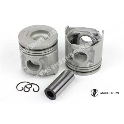 PISTON + PIN Industrial (66mm bowl) Premium