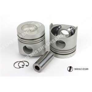 PISTON + PIN (Flat bowl, 59.00mm) Premium